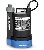 Amazon | DEKO 汚水ポンプ 400W 水中ポンプ 底部入水式 排水ポンプ